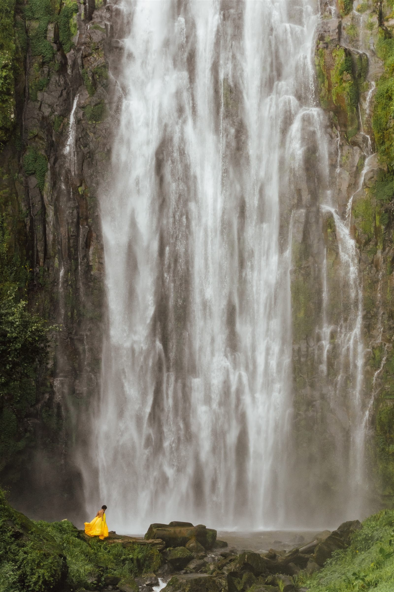 Materuni Waterfalls on Mount Kilimanjaro's southern slopes